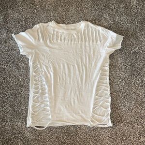 White distressed Shirt